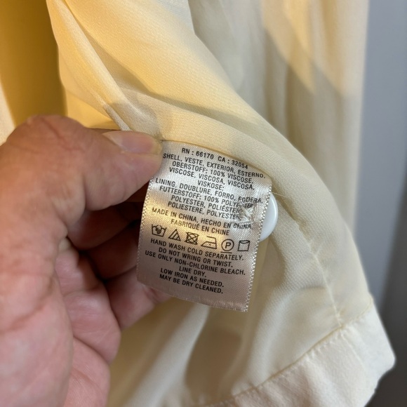 ETT: TWA Unstructured by Anthropologie Wrap Cropped Blazer Jacket New - Picture 8 of 8